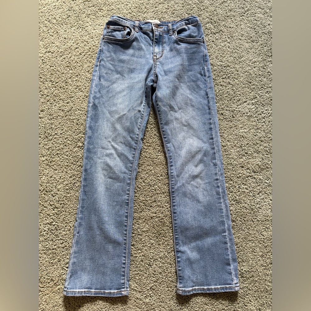 Levi’s Bootcut Jeans Kids Size 12 Adjustable Waist Stretch School Play Classic